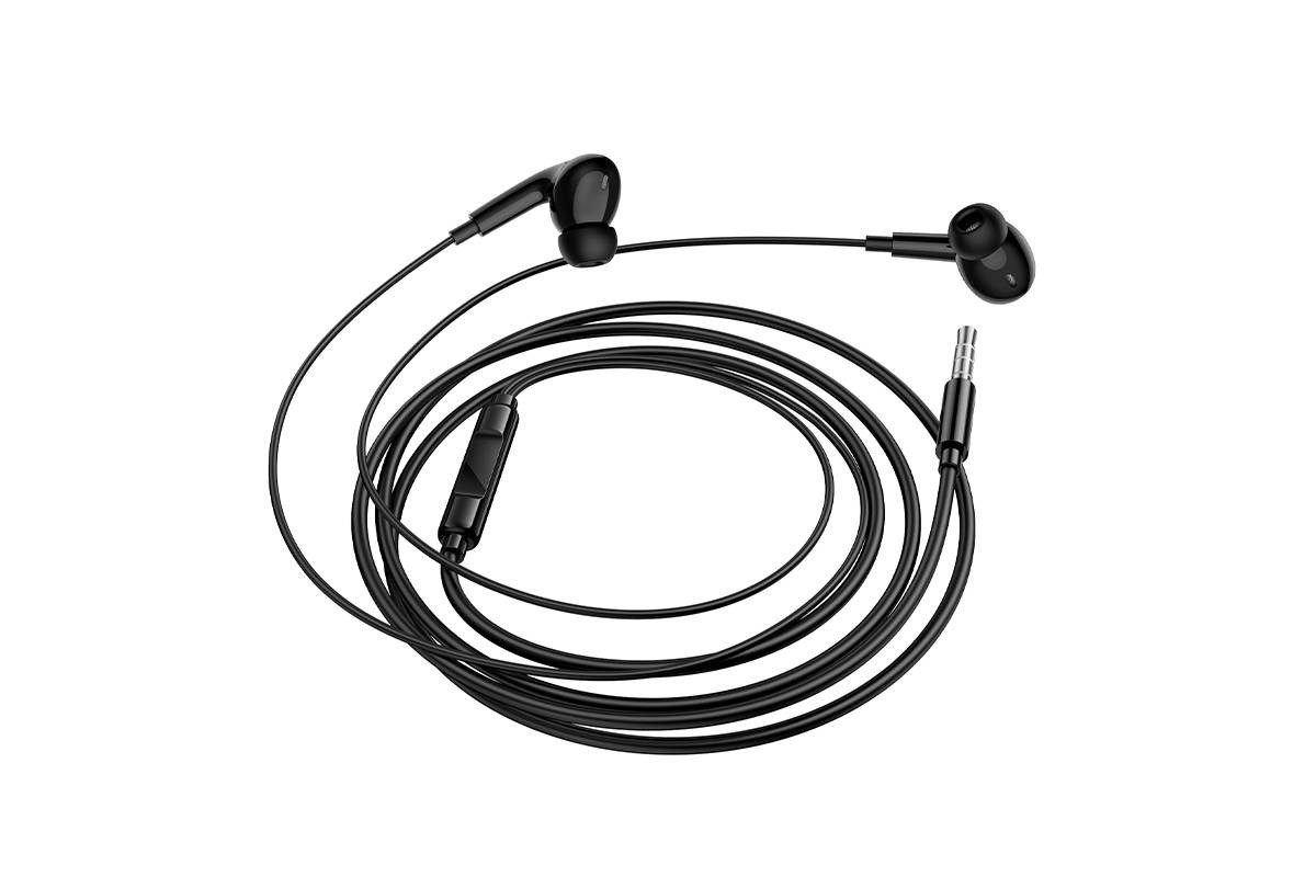 Наушники вакуумные проводные BOROFONE BM100 Pro Fuente (черный)