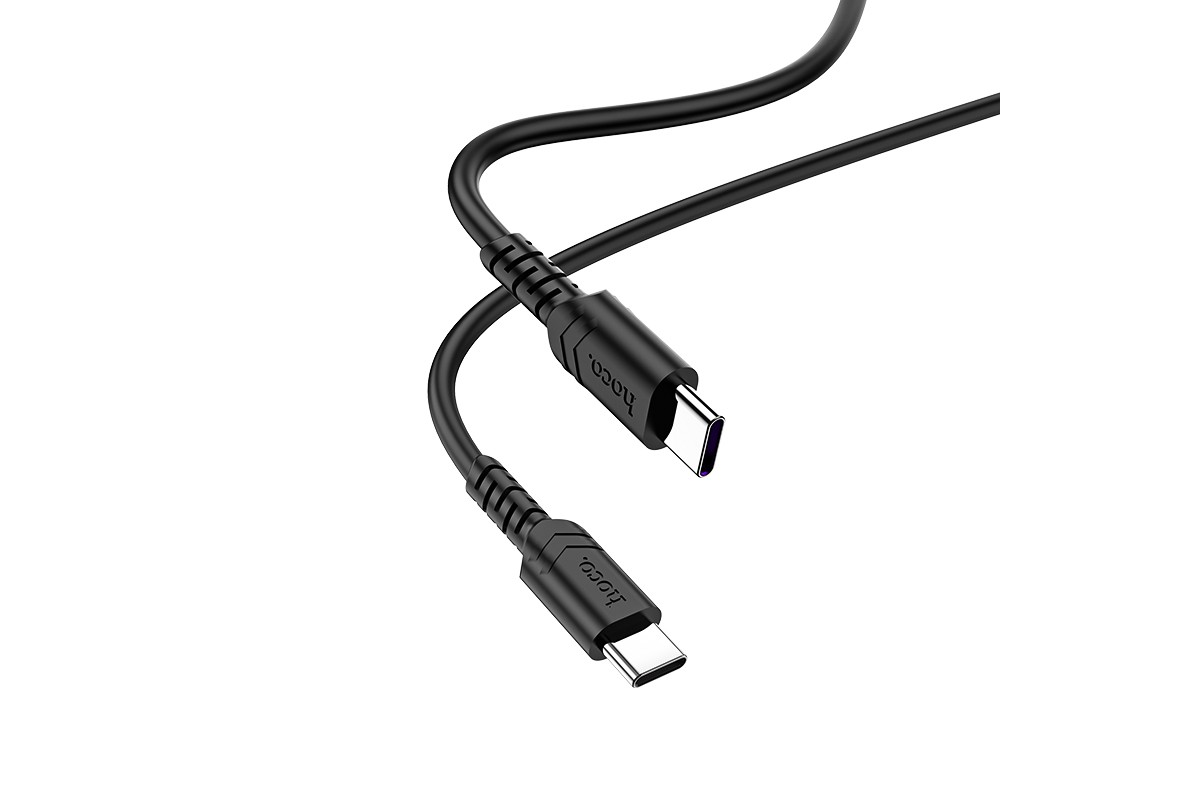 Кабель USB HOCO X62  Type-C to Type-C higt energy 100w (черный) 1 метр