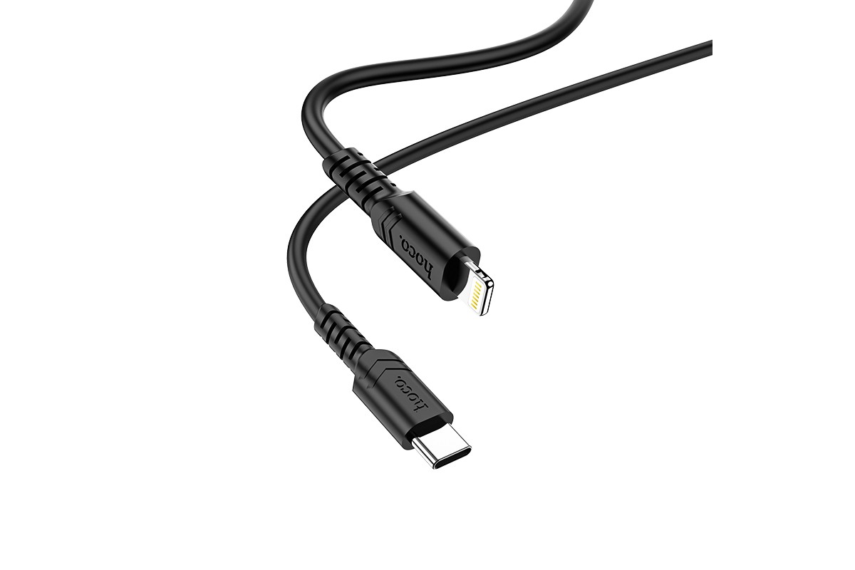 HOCO X62 Fortune PD Fast charging data cable for Lightning 1м черный