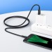 USB D.CABLE micro USB HOCO X61 Ultimate silicone (черный) 1 метр