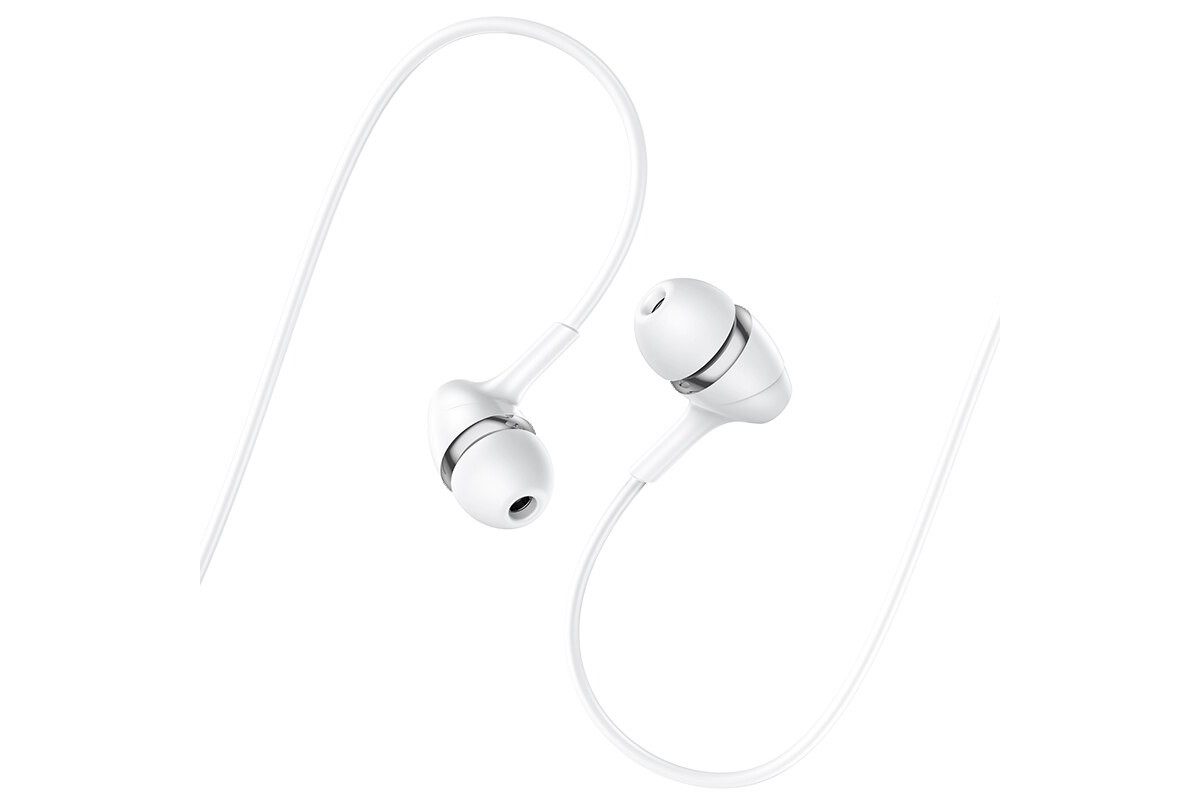 Гарнитура HOCO M76 Maya  universal earphones белая