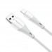 Кабель USB - Lightning BOROFONE BX60, 2,4A белый 1м