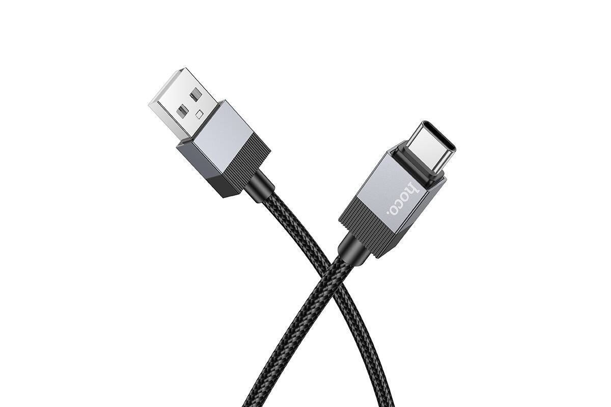 Кабель USB - USB Type-C HOCO X110 (черный) 1м