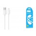 Кабель USB - MicroUSB HOCO X113 (белый) 1м