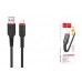 Кабель USB - Lightning HOCO X59 (черный) 3м