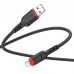 Кабель USB - Lightning HOCO X59 (черный) 3м