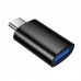 Переходник OTG Borofone BV26C Type-C штекер на USB USB3.0 (черный)