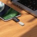 Переходник OTG Borofone BV26C Type-C штекер на USB USB3.0 (черный)