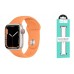 Ремешок для Apple Watch HOCO WA01 Классический спортивный силиконовый ремешок Flexible series (42-49 мм, календула)
