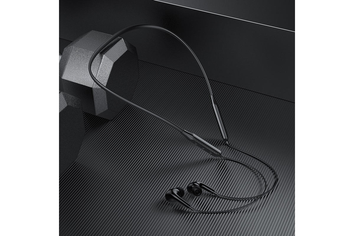 Bluetooth-гарнитура BOROFONE BE45 Delightful sports wireless earphonesl 3.5мм цвет черная