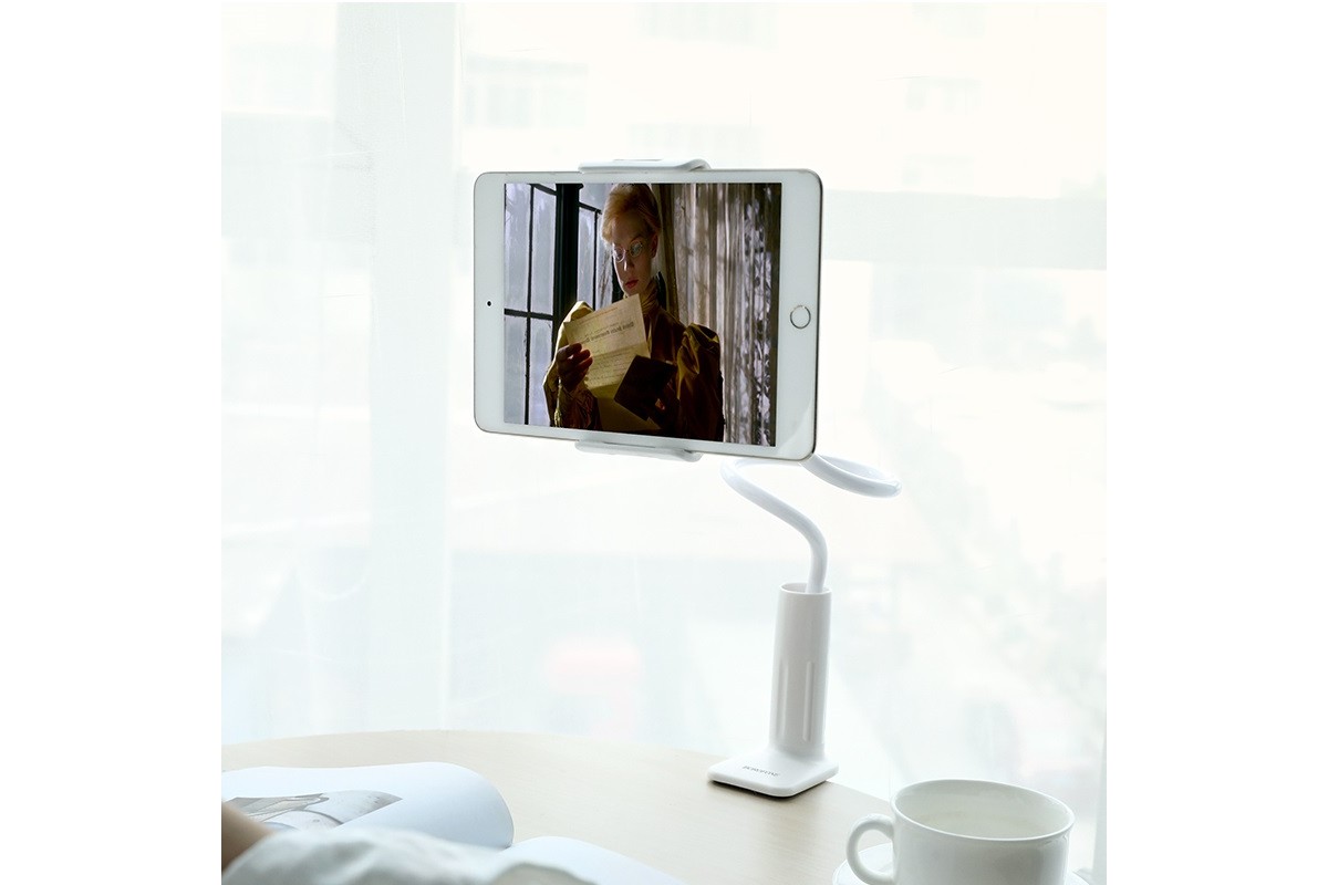 Настольный держатель для смартфона BOROFONE BH24 Bright shel tablet phone stand белый