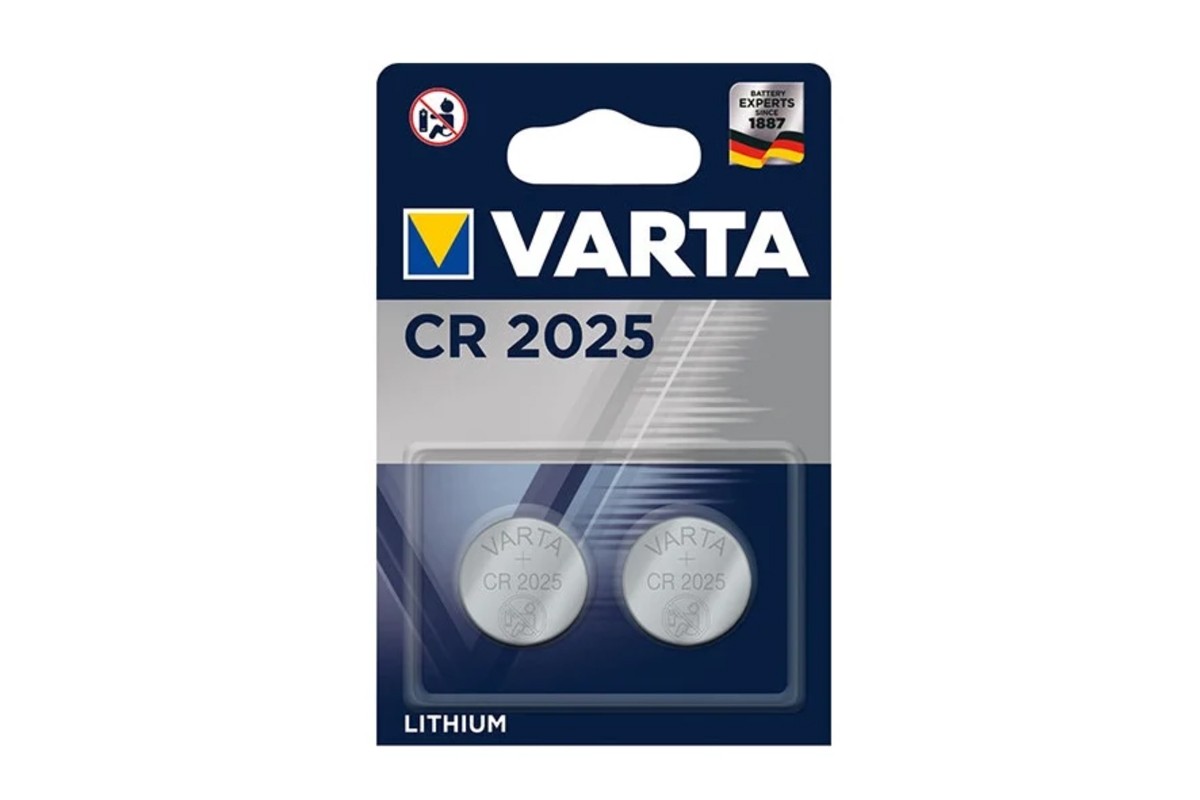 Батарейка литиевая VARTA CR2025/2BL цена за блистер 2 шт