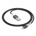 Кабель USB - Lightning BOROFONE BX79 2,4A черный силиконовый 1м