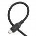 Кабель USB - MicroUSB HOCO X90 (черный) силиконовый 1м