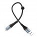 Кабель USB micro USB HOCO X38 Cool Charging data cable for Micro(L=0.25M) черный