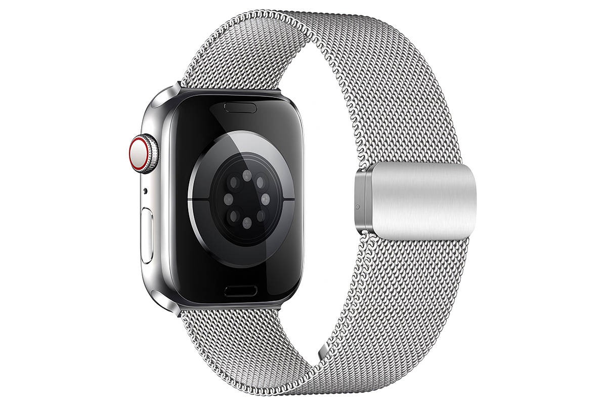 Ремешок для Apple Watch HOCO WA26 May series two-section double magnetic buckle milanese strap (42/44/45/49 мм) звездный