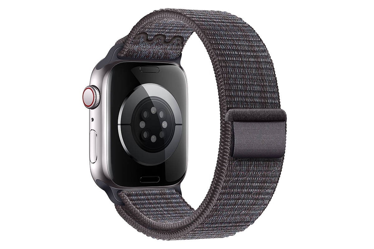 Ремешок для Apple Watch HOCO WA25 Original series nylon strap (42/44/45/49 мм) черно-синий