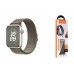 Ремешок для Apple Watch HOCO WA25 Original series nylon strap (38/40/41 мм) темно-зеленый с оранжевым