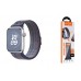 Ремешок для Apple Watch HOCO WA25 Original series nylon strap (38/40/41 мм) динамичный королевский синий с оранжевым