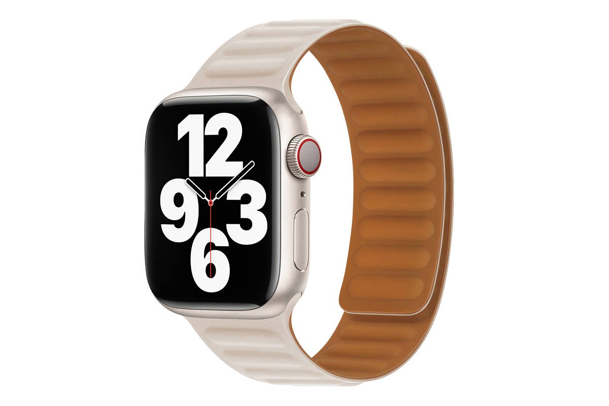 Ремешок для Apple Watch HOCO WA21 Flexible series second-generation chain magnetic silicone strap (38/40/41 мм) звездный