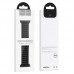 Ремешок для Apple Watch HOCO WA21 Flexible series second-generation chain magnetic silicone strap (42/44/45/49 мм) черный