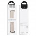 Ремешок для Apple Watch HOCO WA21 Flexible series second-generation chain magnetic silicone strap (42/44/45/49 мм) белый