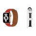 Ремешок для Apple Watch HOCO WA21 Flexible series second-generation chain magnetic silicone strap (42/44/45/49 мм) красный