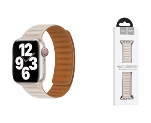 Ремешок для Apple Watch HOCO WA21 Flexible series second-generation chain magnetic silicone strap (42/44/45/49 мм) звездный