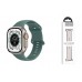 Ремешок для Apple Watch HOCO WA15 Flexible series 8-character buckle solid color silicone strap (42/44/45/49 мм) люцерна