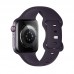 Ремешок для Apple Watch HOCO WA15 Flexible series 8-character buckle solid color silicone strap (42/44/45/49 мм) малиновая вишня