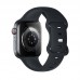 Ремешок для Apple Watch HOCO WA15 Flexible series 8-character buckle solid color silicone strap (38/40/41 мм) полночно синий