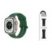 Ремешок для Apple Watch HOCO WA15 Flexible series 8-character buckle solid color silicone strap (38/40/41 мм) сосново-зеленый