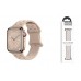 Ремешок для Apple Watch HOCO WA16 Flexible series bamboo pattern solid color silicone strap (38/40/41 мм) песочный