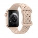 Ремешок для Apple Watch HOCO WA16 Flexible series bamboo pattern solid color silicone strap (38/40/41 мм) песочный
