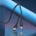Кабель USB - Lightning BOROFONE BX113 2,4A (черный) 2м силиконовый