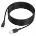 Кабель USB - Lightning BOROFONE BX113 2,4A (черный) 3м силиконовый