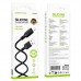 Кабель USB - Lightning BOROFONE BX113 2,4A (черный) 3м силиконовый