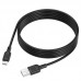 Кабель USB - MicroUSB BOROFONE BX113 2,4A (черный) 2м силиконовый