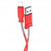 Кабель для iPhone HOCO X24 Pisces charging data cable 1м красный