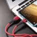 Кабель USB HOCO U80 Cool silicone charging cable for Type-C (красный) 1 метр