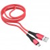 Кабель USB micro USB HOCO U80 Cool silicone charging cable for Micro (красный) 1 метр