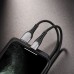 Кабель для iPhone HOCO U80 Cool silicone charging cable for Lightning черный