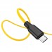 Кабель USB micro USB HOCO X21 Plus Silicone charging cable  (черно-желтый) 1 метр