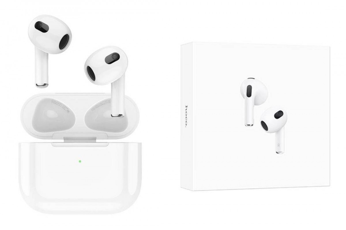 Наушники вакуумные беспроводные HOCO EW76 True wireless stereo headset (белый)