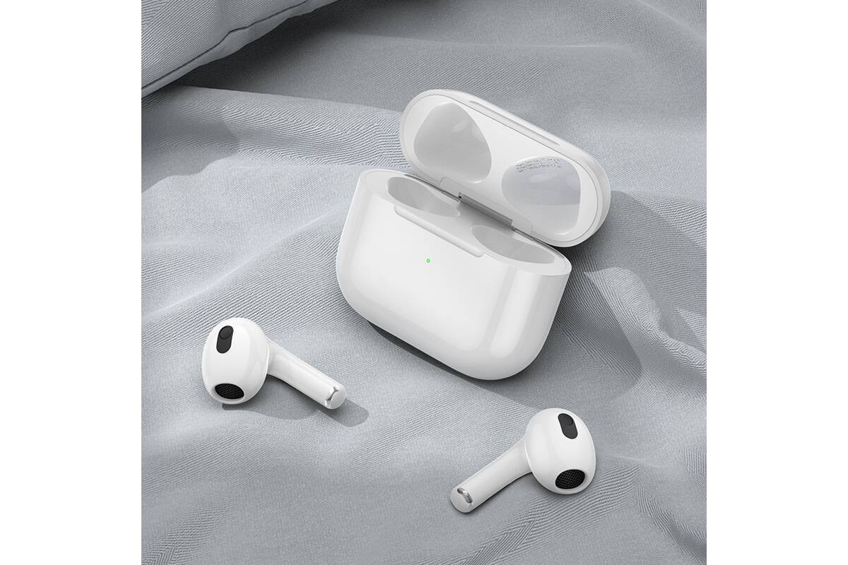 Наушники вакуумные беспроводные HOCO EW76 True wireless stereo headset (белый)
