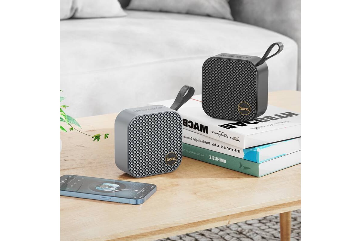 Портативная беспроводная колонка HOCO HC22 Auspicious sports BT (черный)