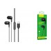Наушники вакуумные проводные HOCO M97 Enjoy universal digital earphones with microphone штекер Type-C (черный)