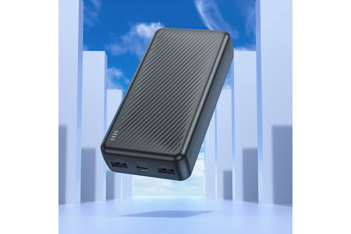 Универсальный дополнительный аккумулятор Power Bank BOROFONE BJ55A Graceful power bank (20000 mAh) (черный)