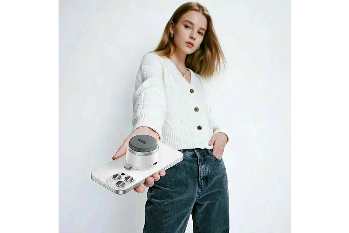 Портативная беспроводная колонка HOCO HC43 Mini Magnetic BT speaker (черный)