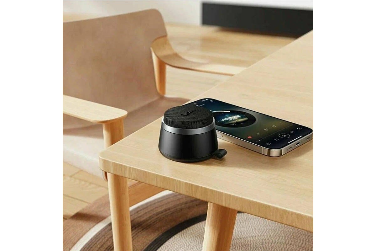 Портативная беспроводная колонка HOCO HC43 Mini Magnetic BT speaker (черный)